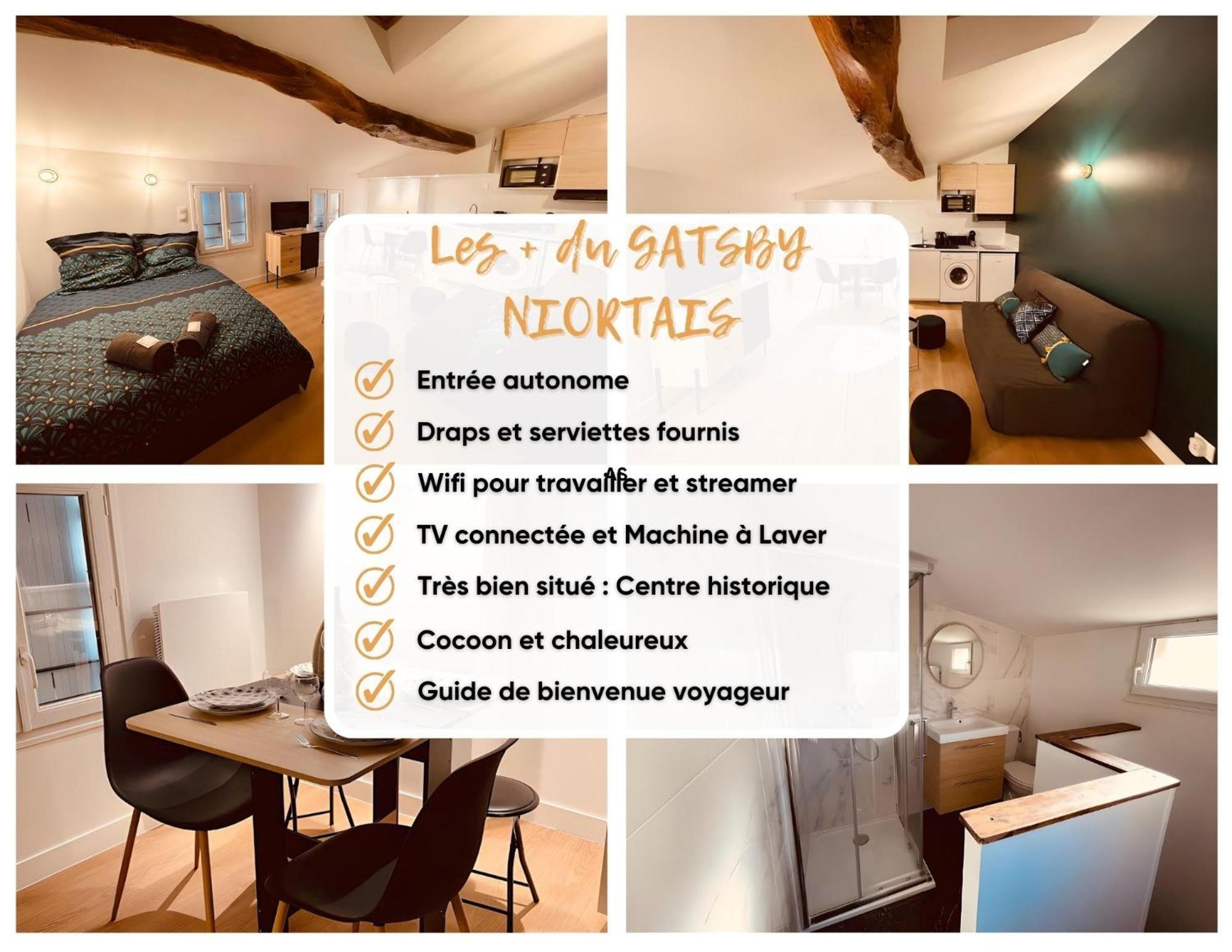 Le Gatsby Niortais - Home Homy Exteriér fotografie