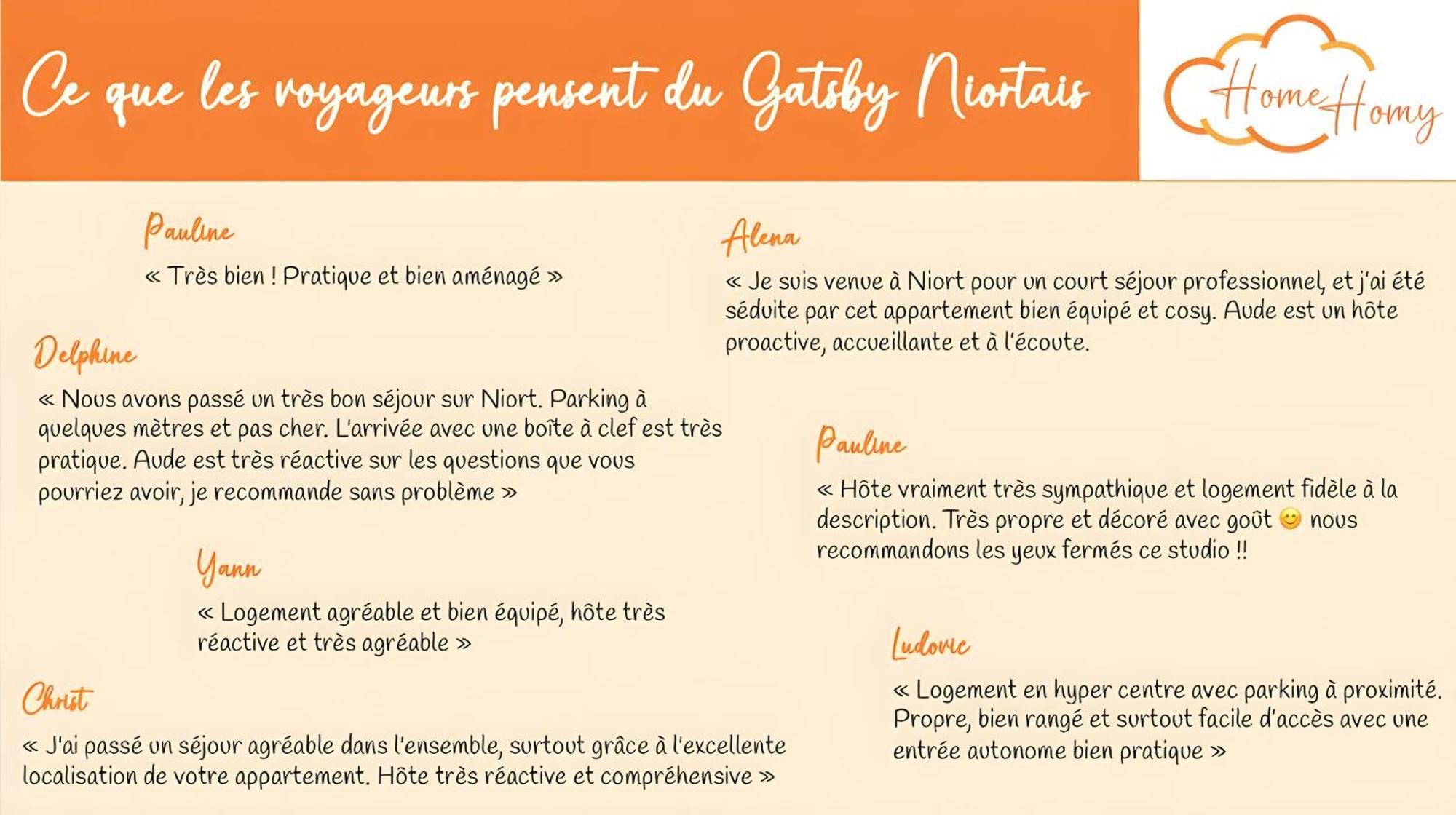Le Gatsby Niortais - Home Homy Exteriér fotografie